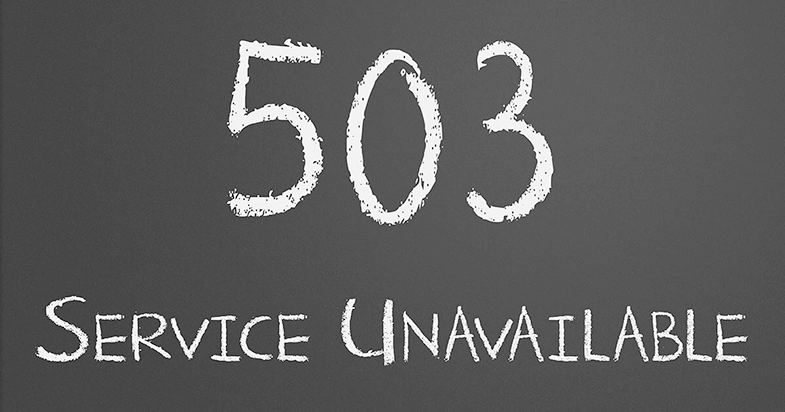 503 Service Unavailable