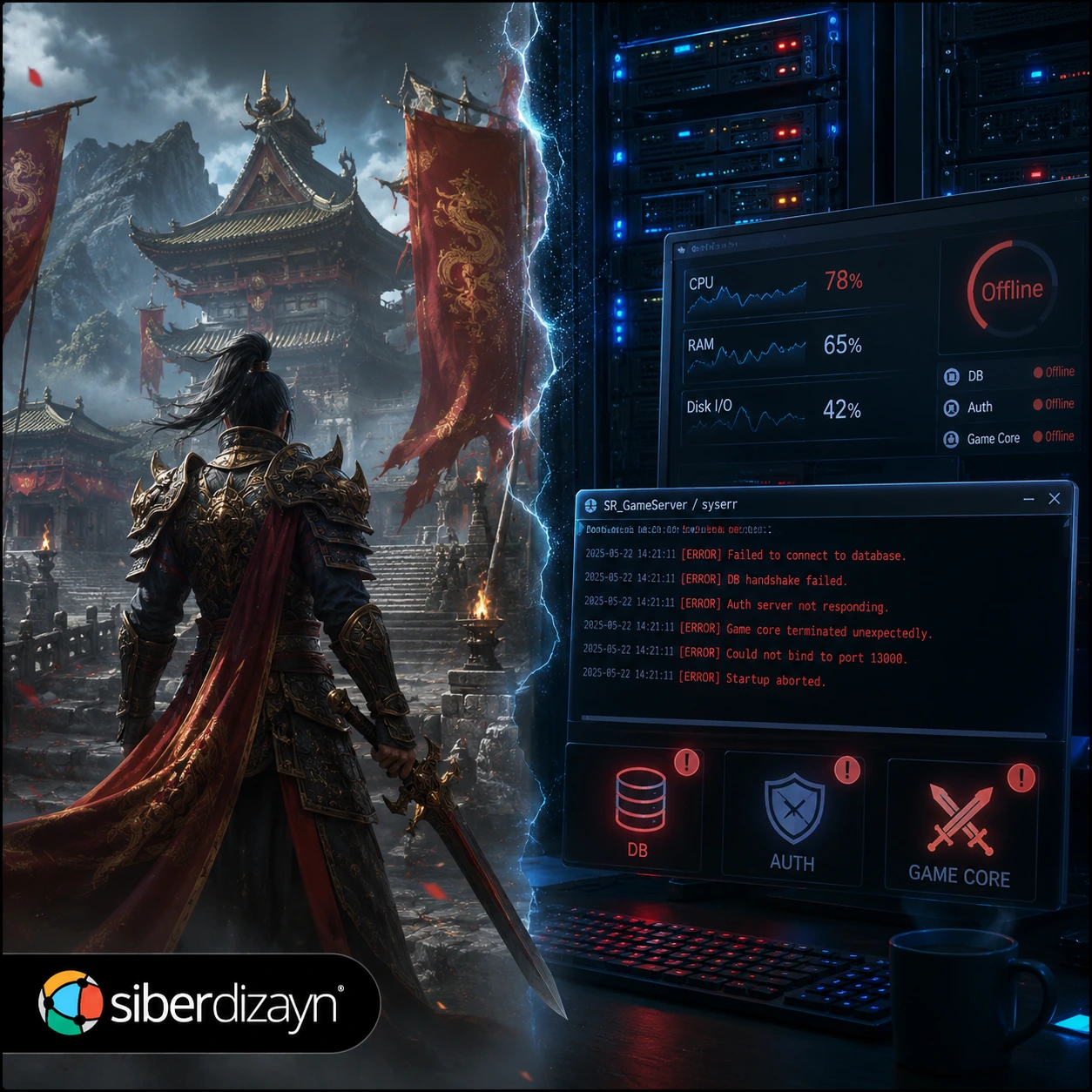 Metin2 Sunucu Açılmıyor: Game Core, DB, Auth ve Syserr Hataları Nasıl Çözülür?