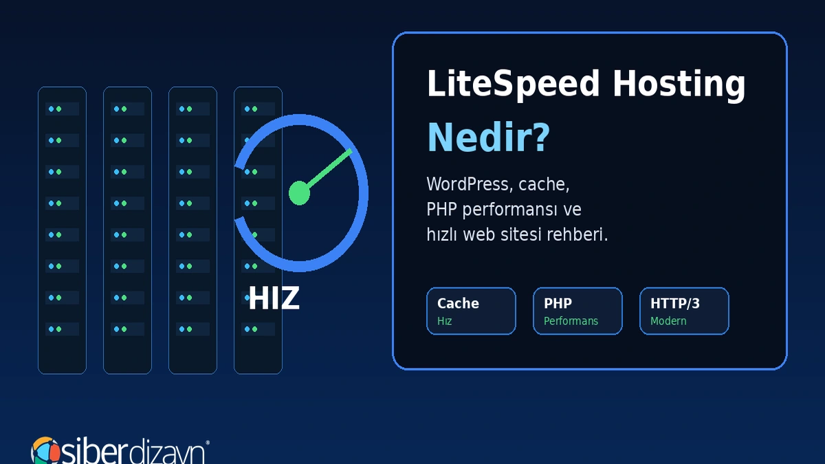 LiteSpeed Hosting Nedir? WordPress ve Web Sitesi Hızlandırma Rehberi